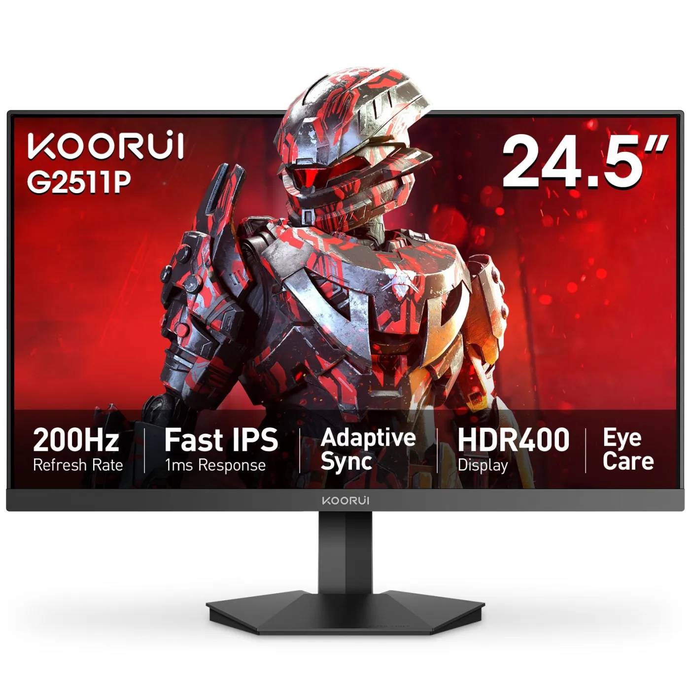 Koorui G2511P 25″ FHD 200Hz Fast IPS Gaming Monitor