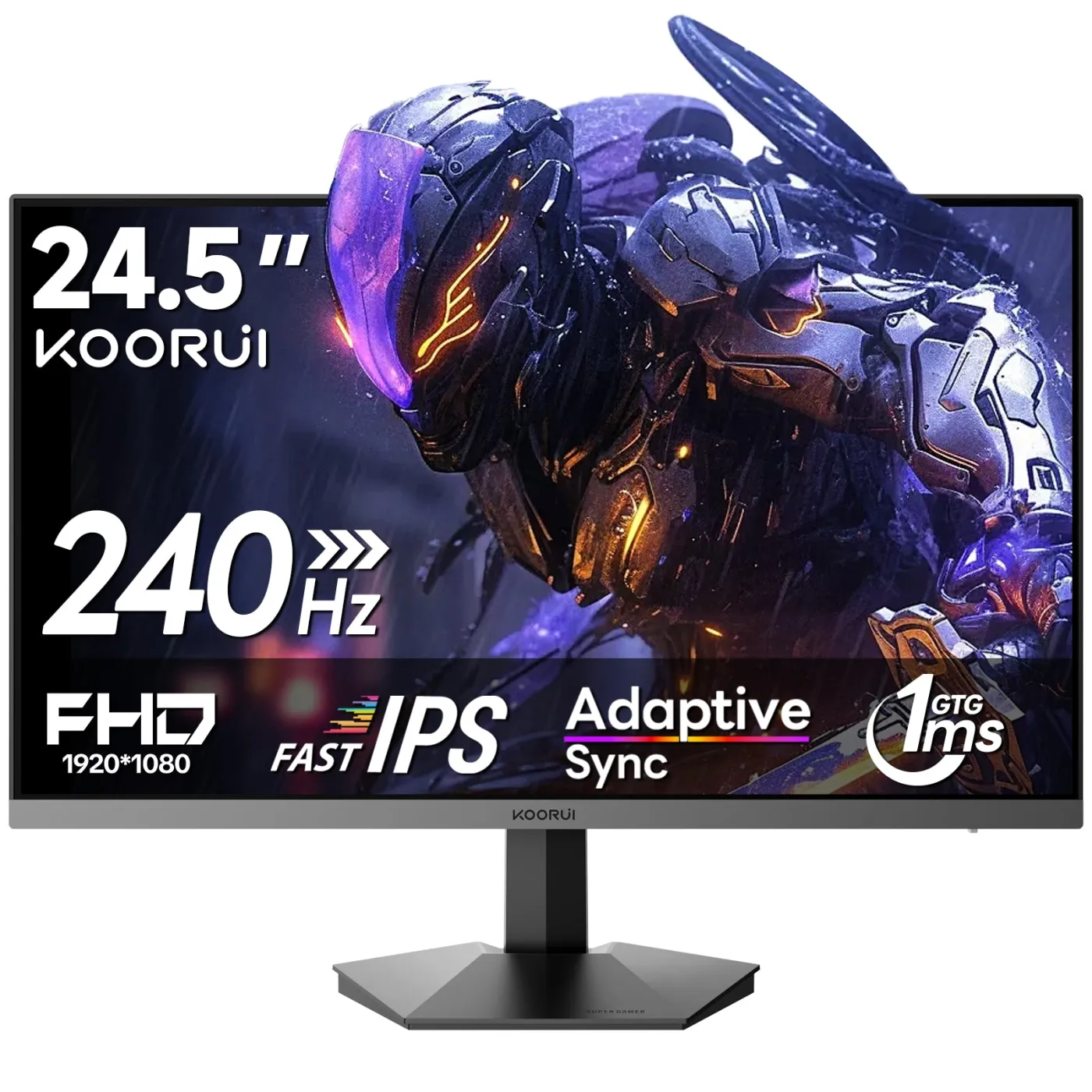 Koorui G2511X 25″ FHD 240Hz Fast IPS Gaming Monitor