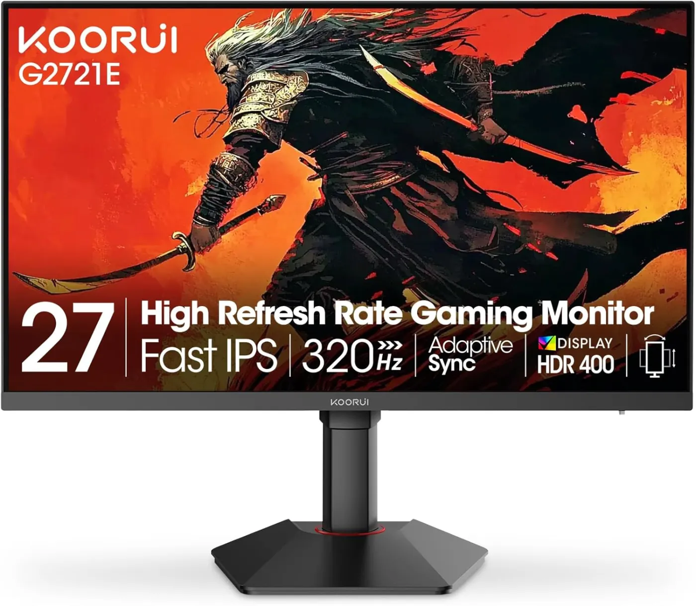 Koorui G2721E 27″ QHD 320Hz Fast IPS Gaming Monitor