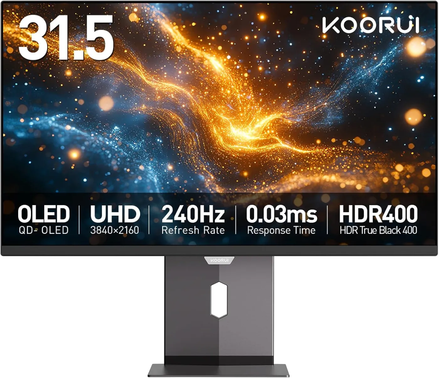 KOORUI S3241XO 32 inch 4K OLED UHD 240Hz 0.03ms Gaming Monitor