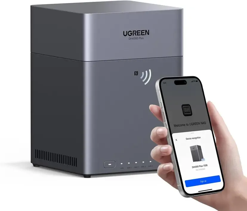 UGREEN DH4300 Plus NASync 4-Bay NAS Enclosure