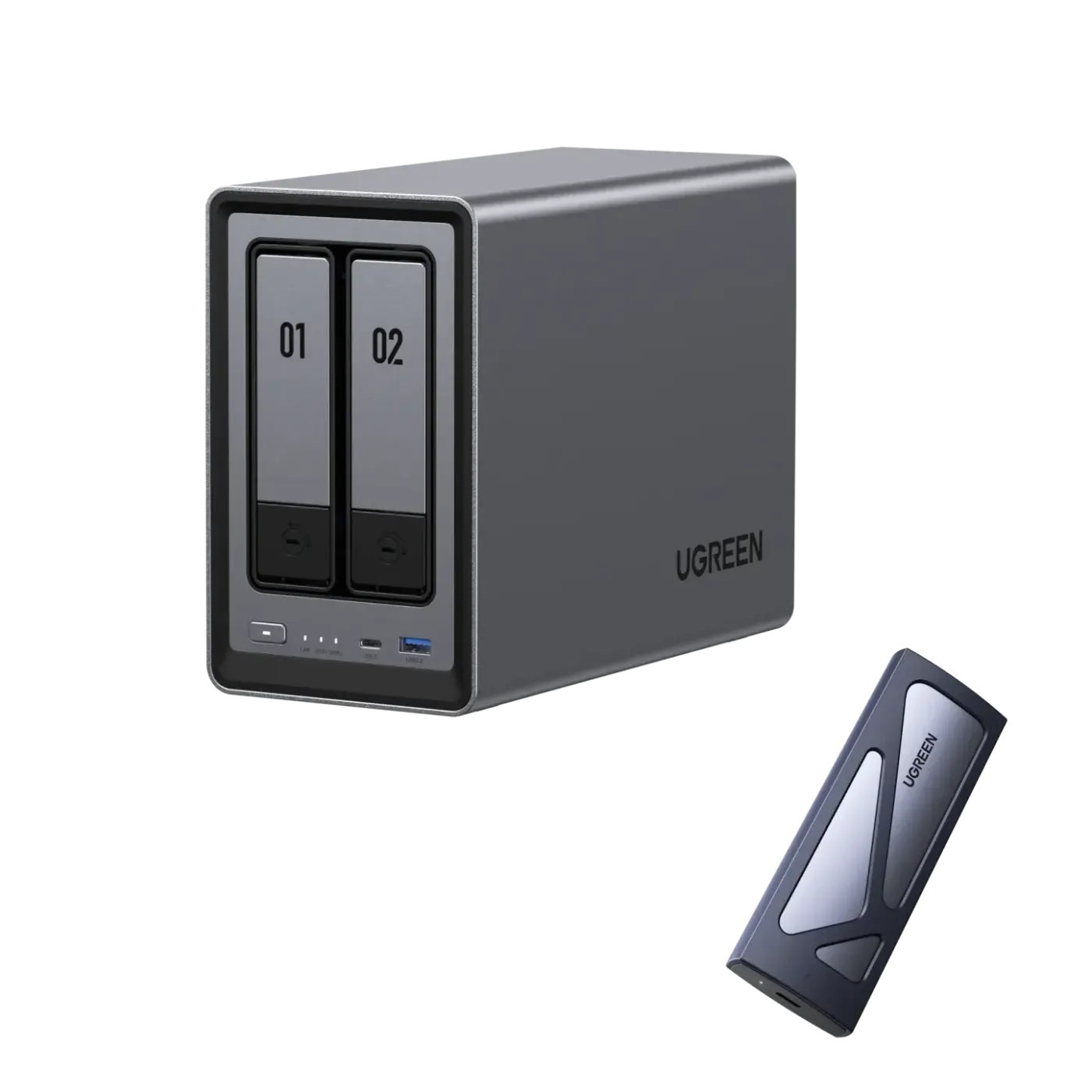 UGREEN NASync DXP2800 2-bay NAS Enclosure