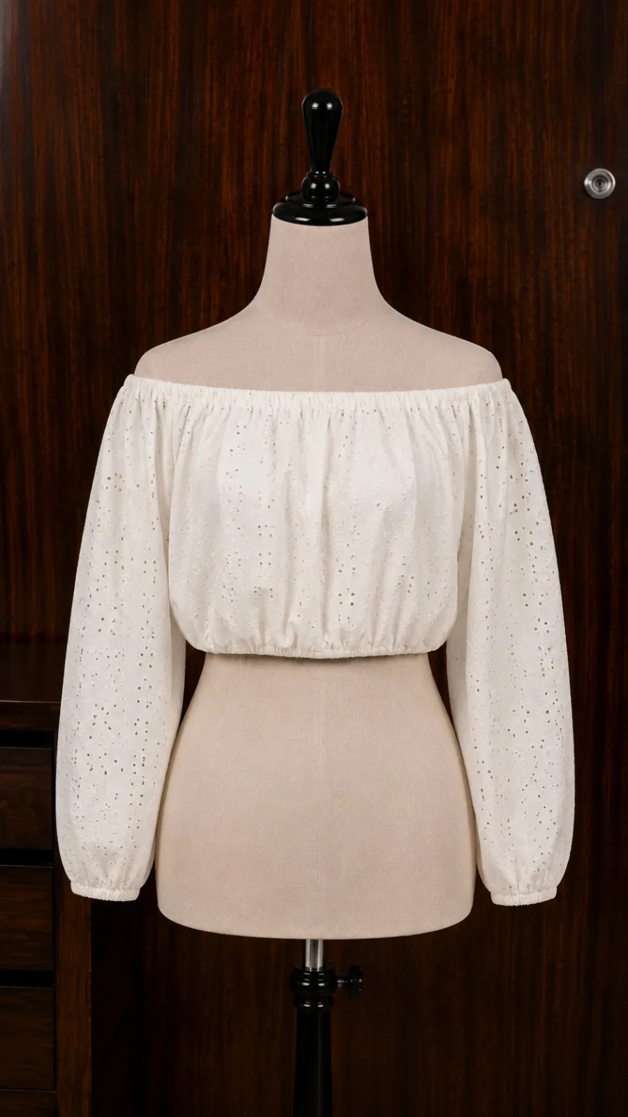 white off-shoulder Top