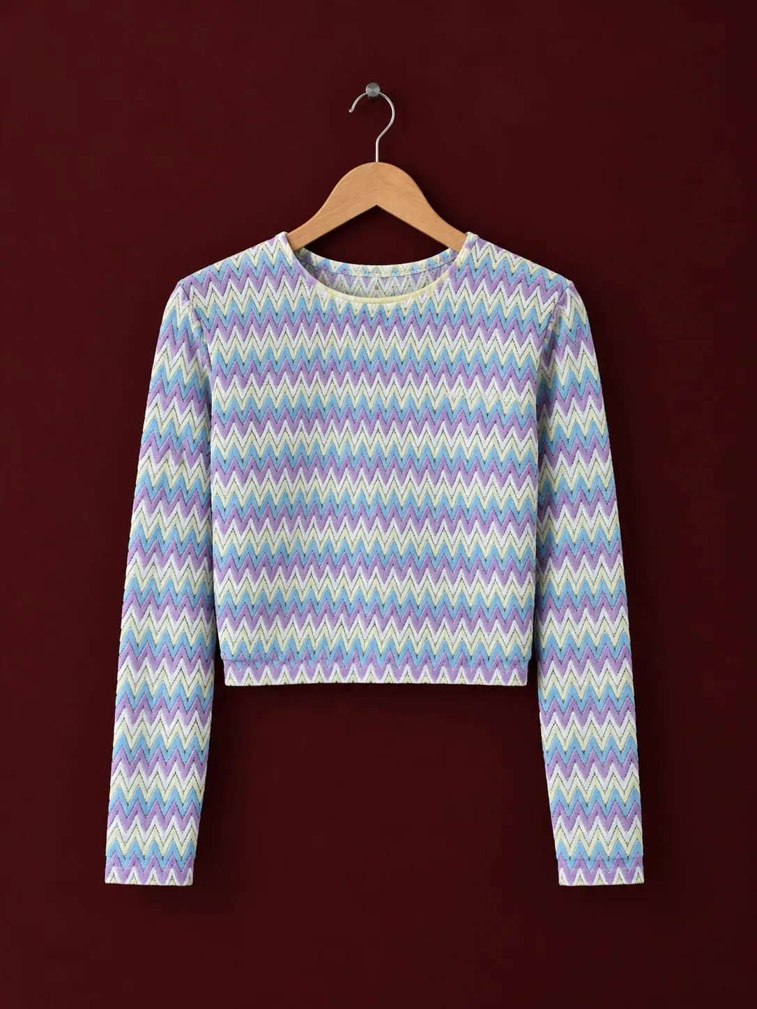 Zigzag Pastel Top