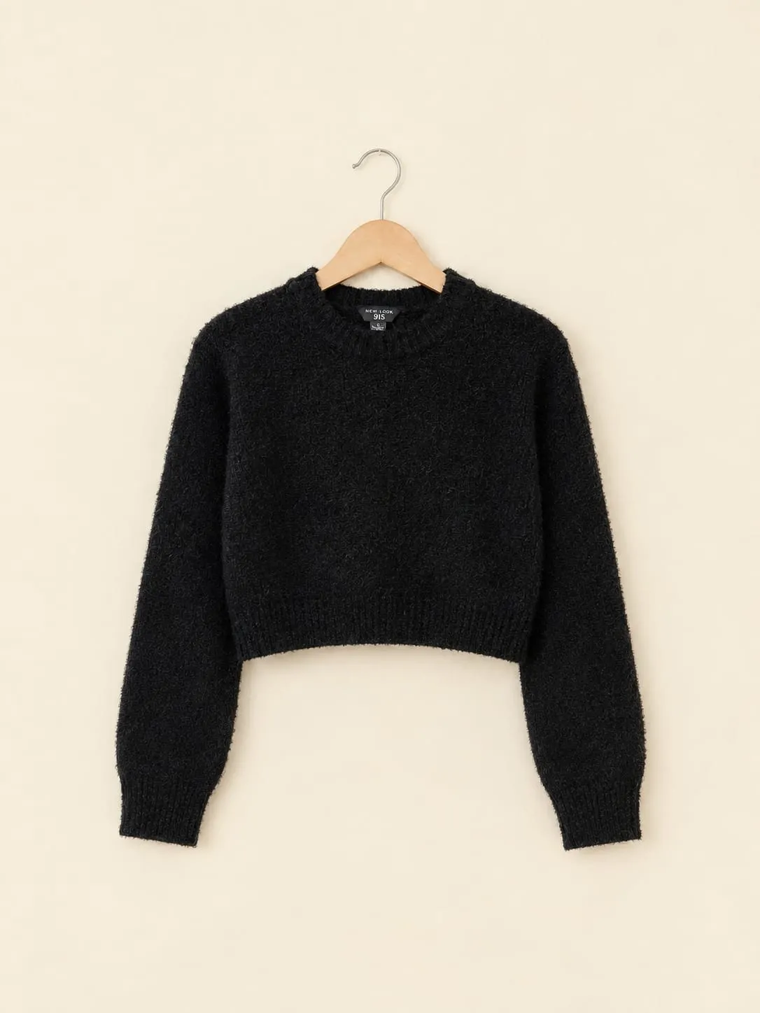 New Look Fuzzy Black