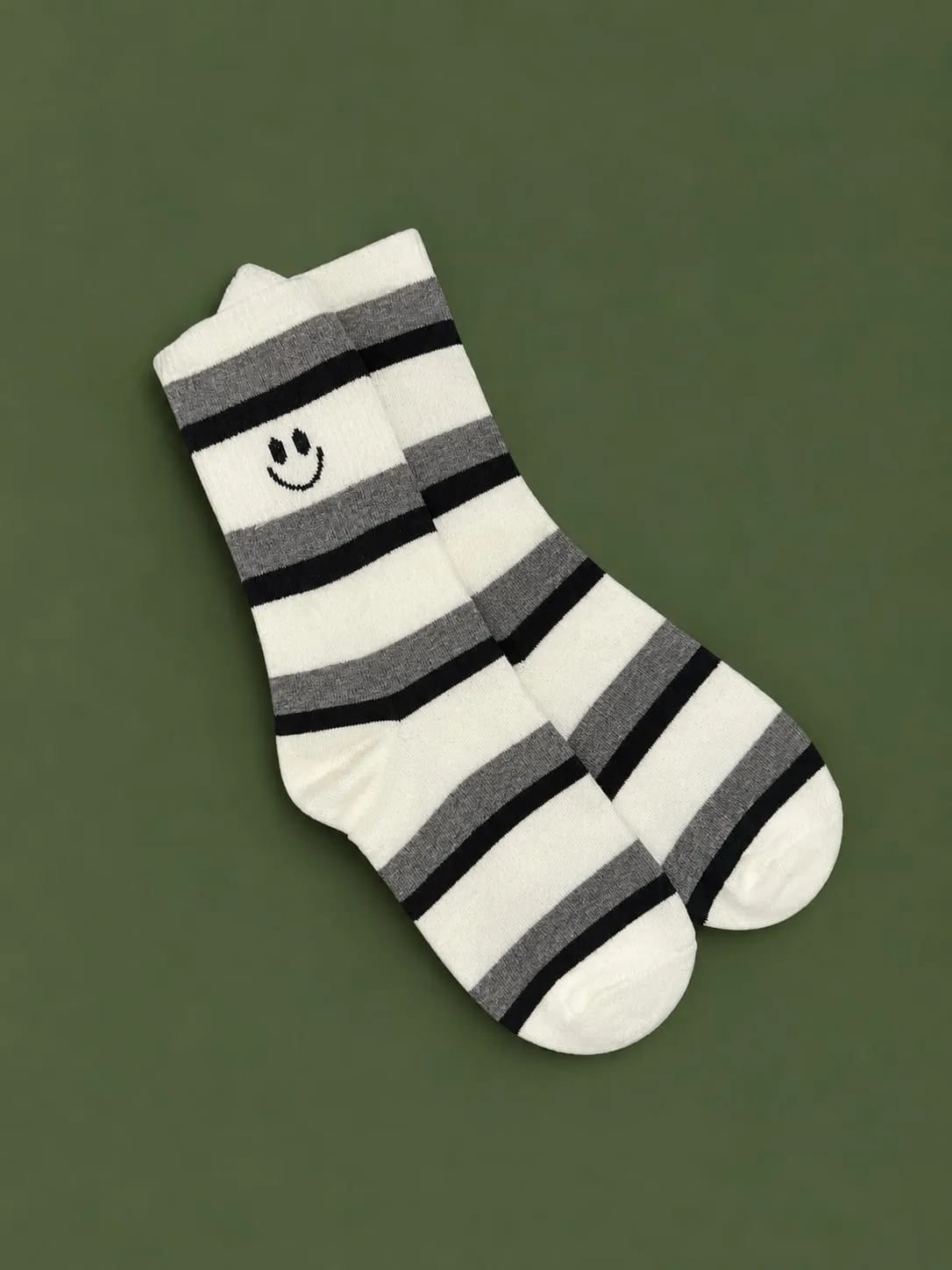 Smiley Stripe Crew